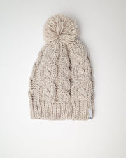 Mermaid Beanie - Ecru Marle - Catani Clothing