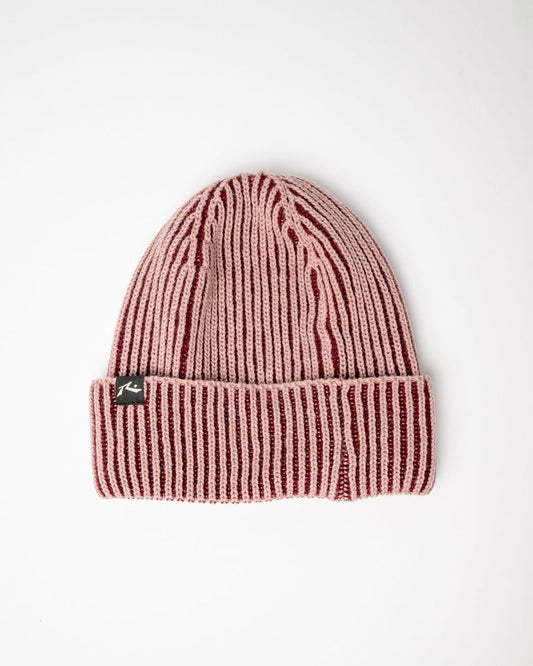 Pixel Beanie - Burgundy