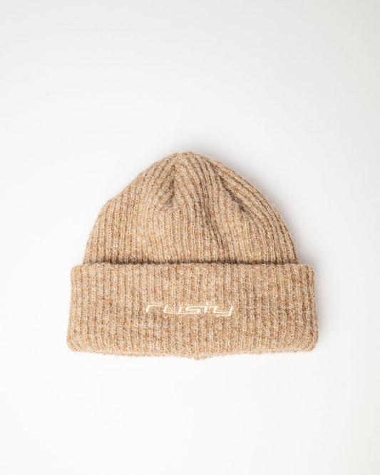 Feelin Fuzzy Beanie - Taupe
