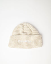 Feelin A Little Fuzzy Beanie - Ecru Marle - Catani Clothing