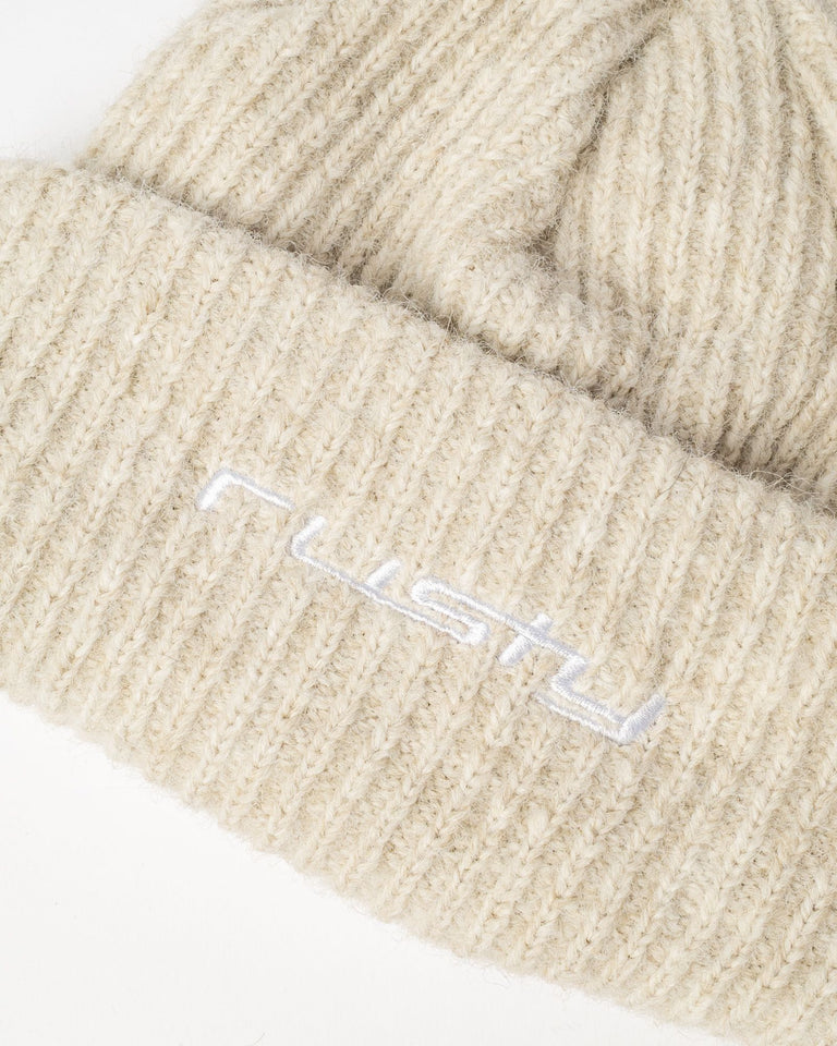 Feelin A Little Fuzzy Beanie - Ecru Marle - Catani Clothing