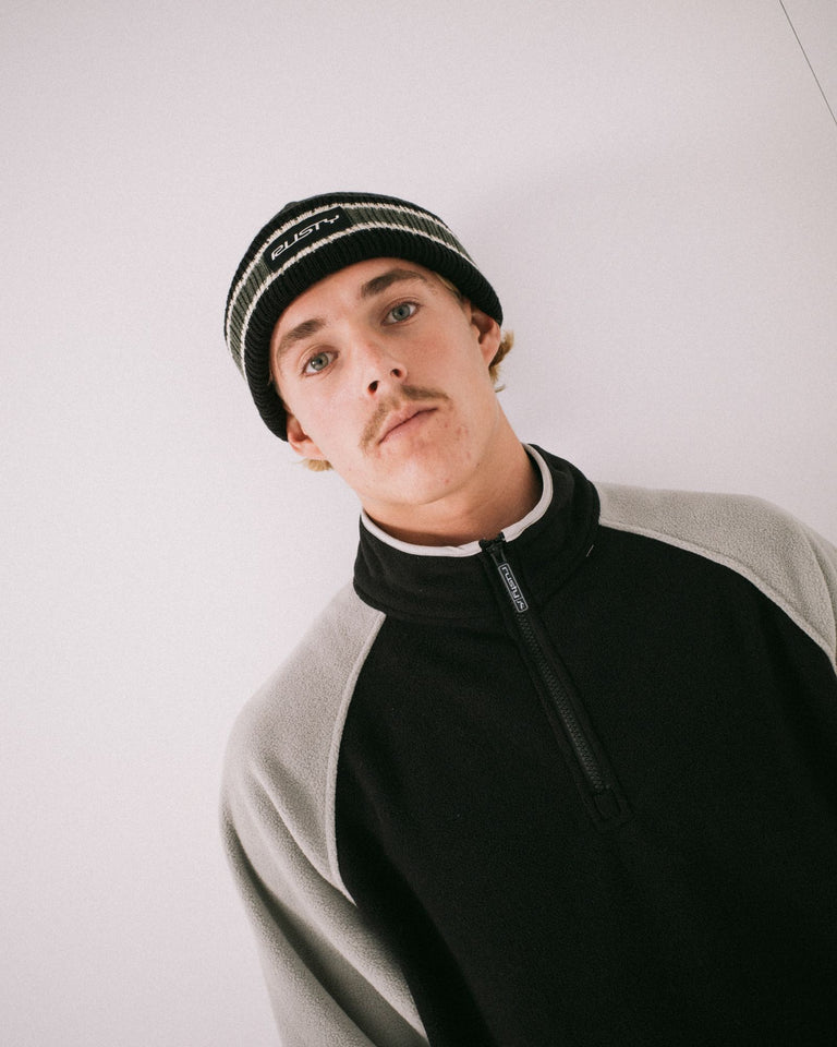 Bones Reversible Beanie - Black