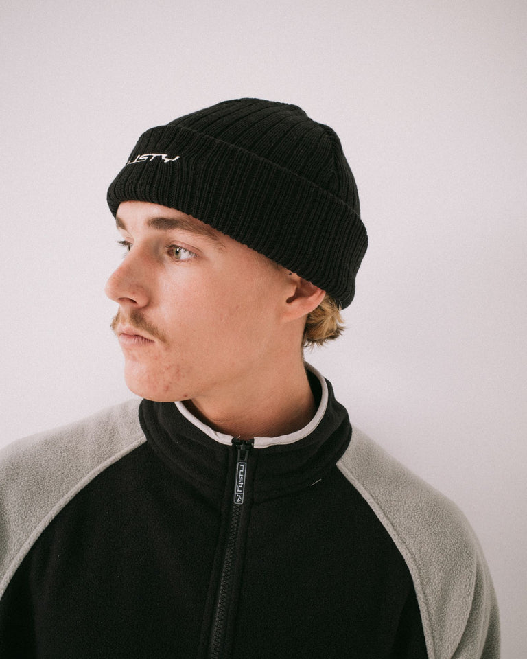 Bones Reversible Beanie - Black