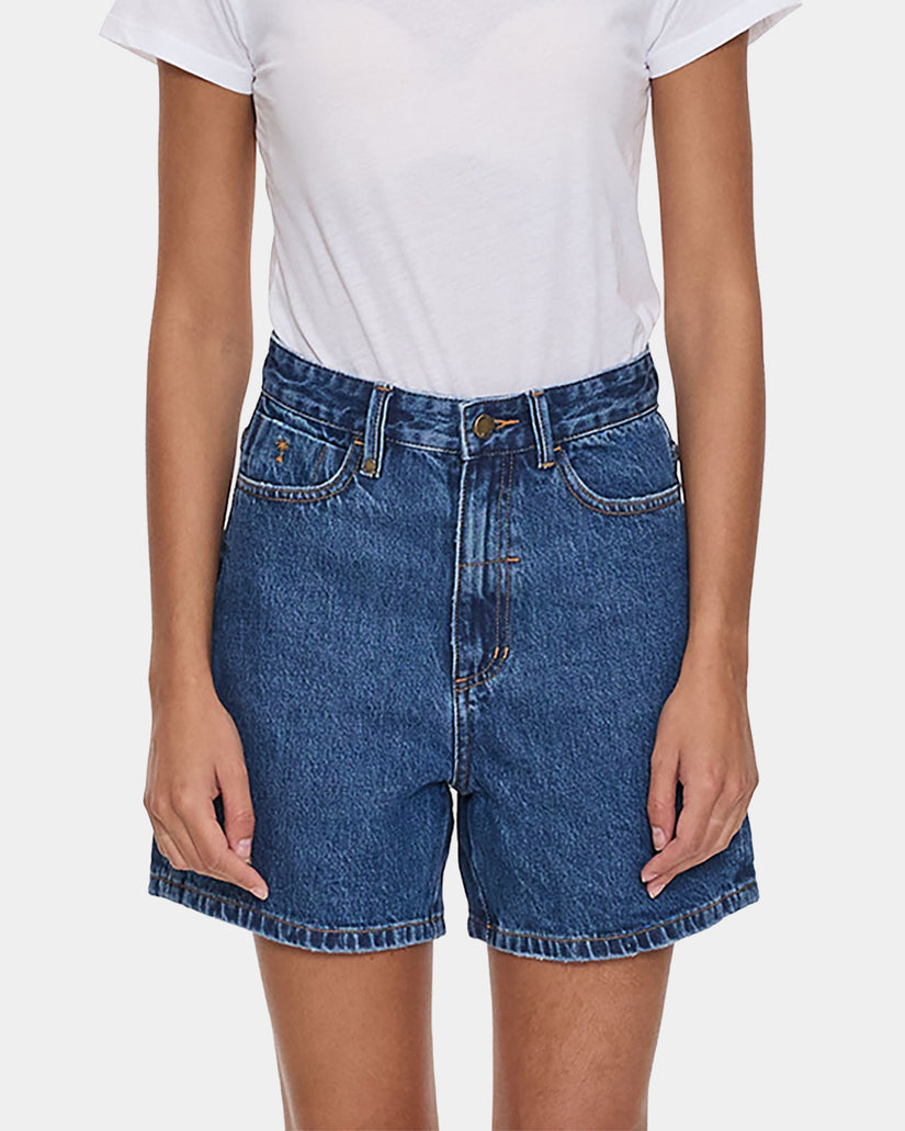 Koko High Rise Short - Deep Vintage Blue