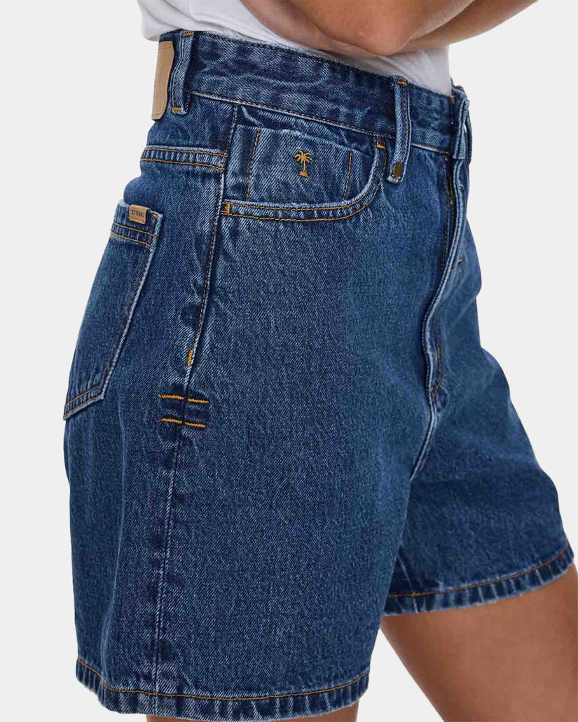 Koko High Rise Short - Deep Vintage Blue