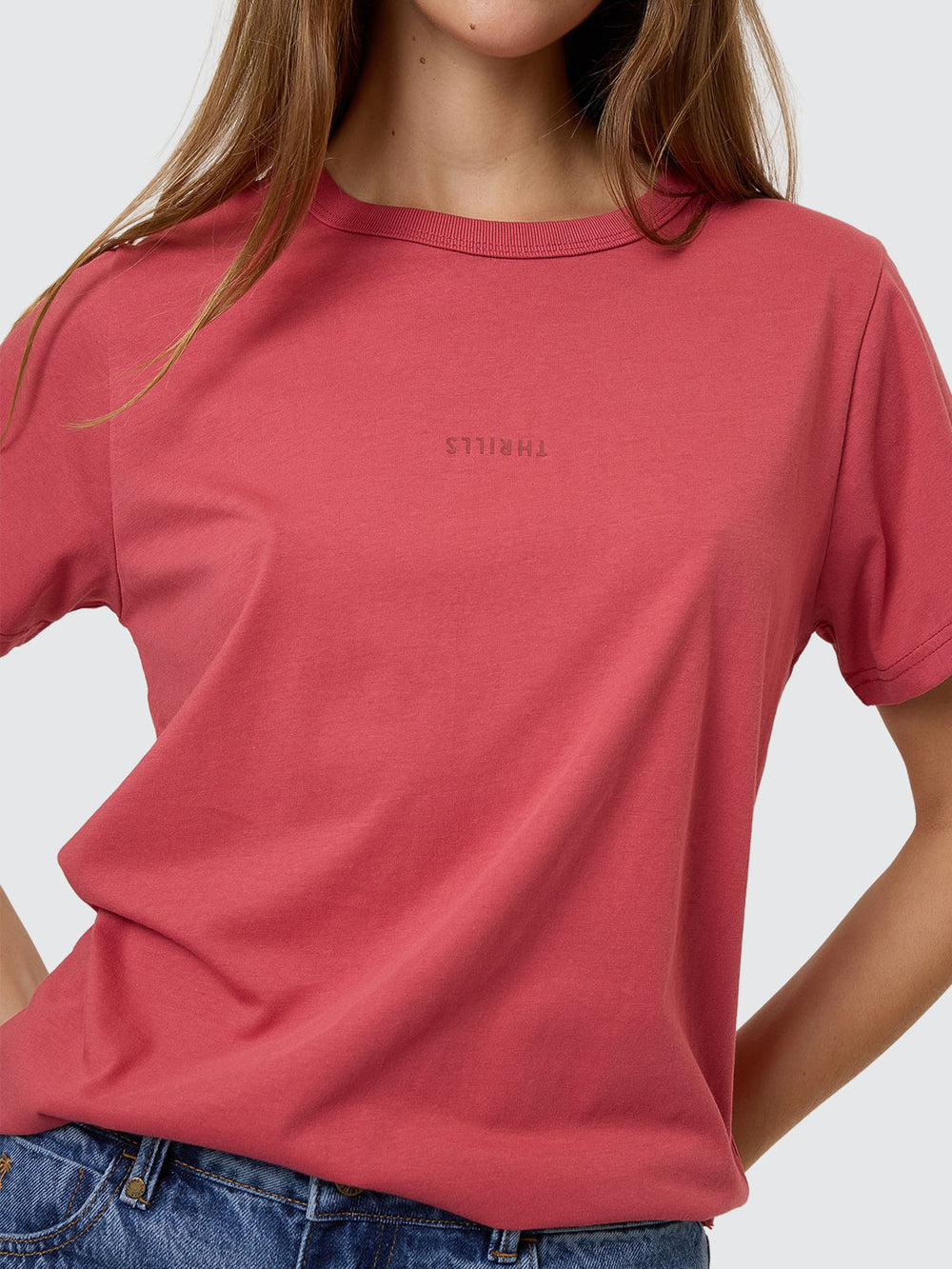 Minimal Thrills Relaxed Tee - Redwood