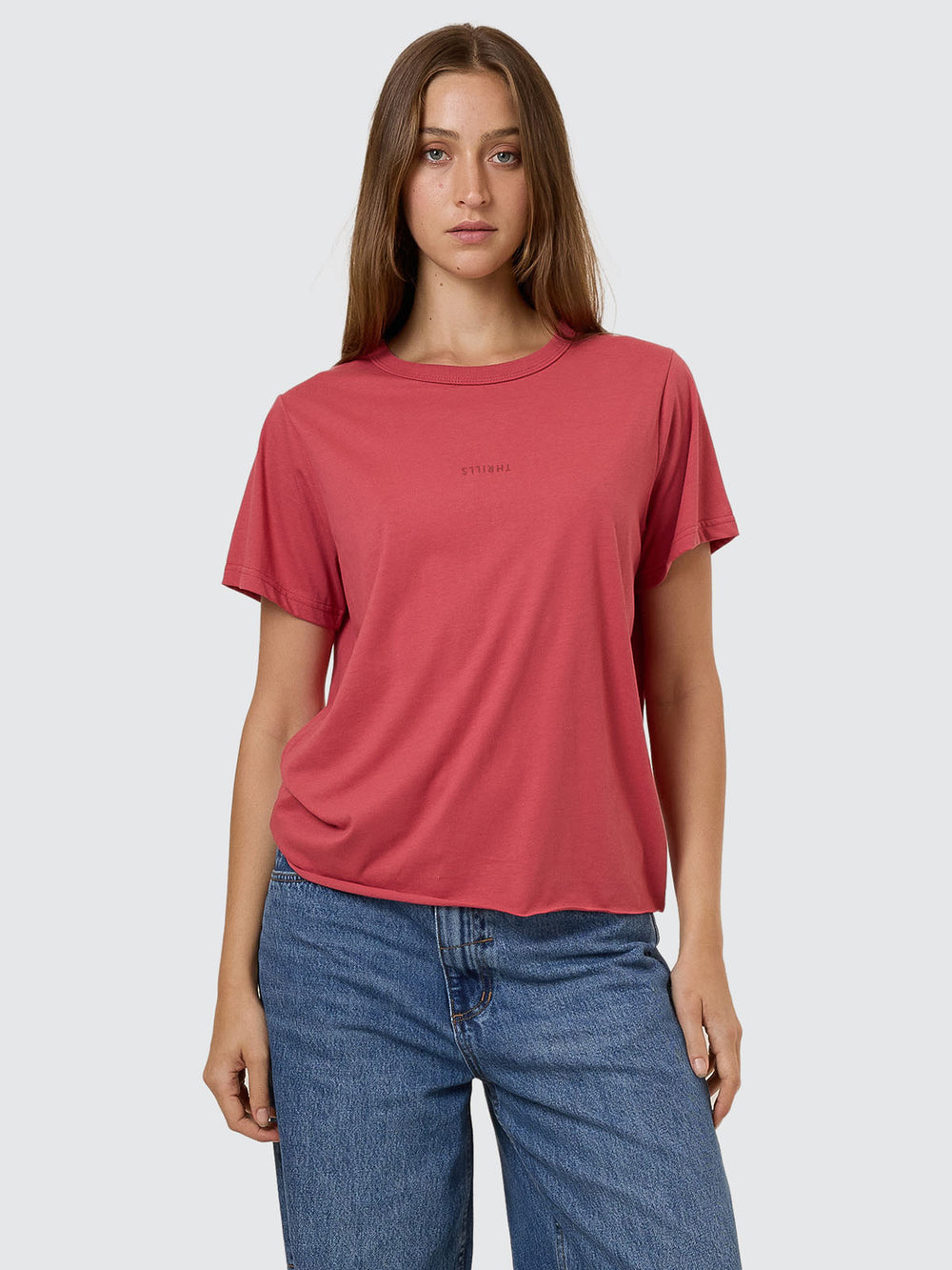 Minimal Thrills Relaxed Tee - Redwood