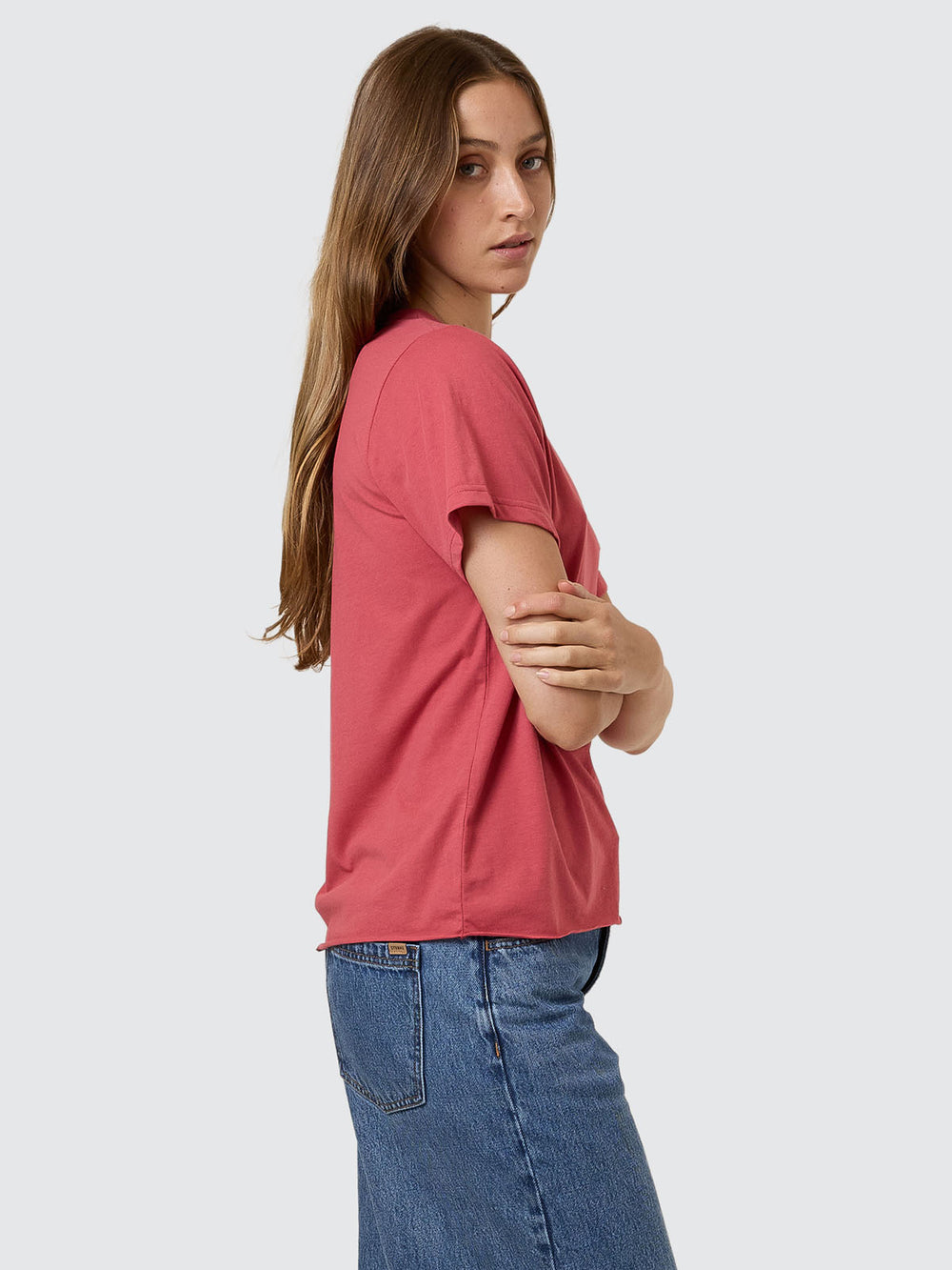 Minimal Thrills Relaxed Tee - Redwood