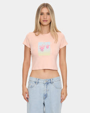 Nature Of Illusion Mini Tee - Rose Smoke - Catani Clothing