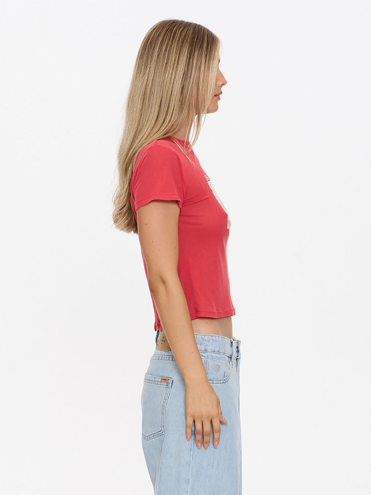 Metal And Dust Boy Tee -  Flame Red