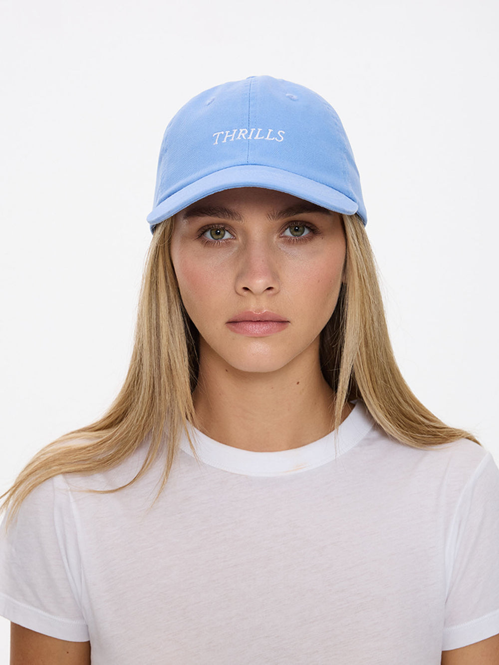 Thrills Vivid Dreams 6 Panel Cap - Cornflower Blue (view 3)
