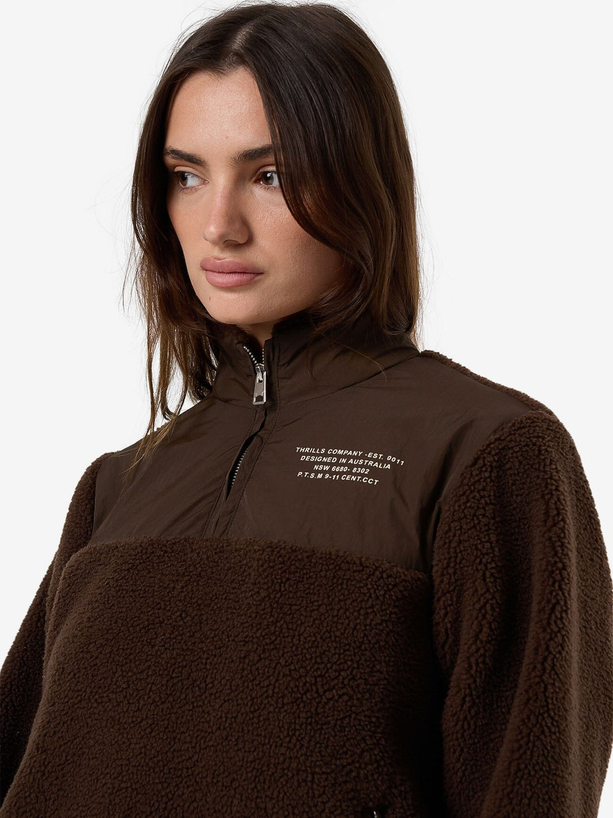 Warm Down Polar Fleece - Java - Catani Clothing