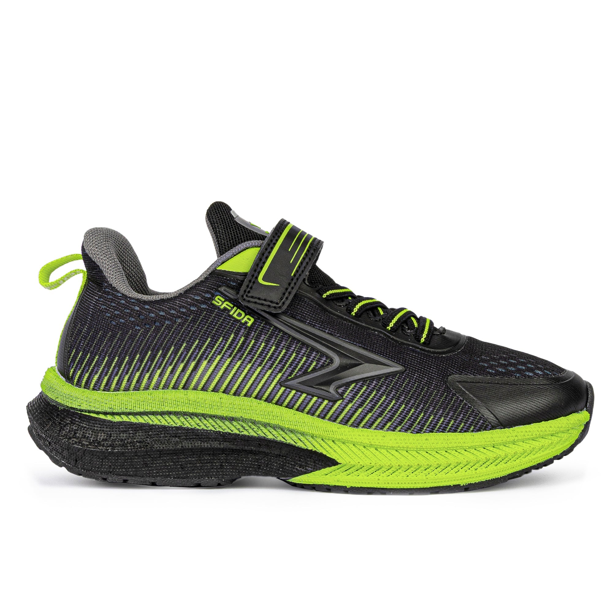 Zephyr 2.0 Boys - Black / Lime - Catani Clothing