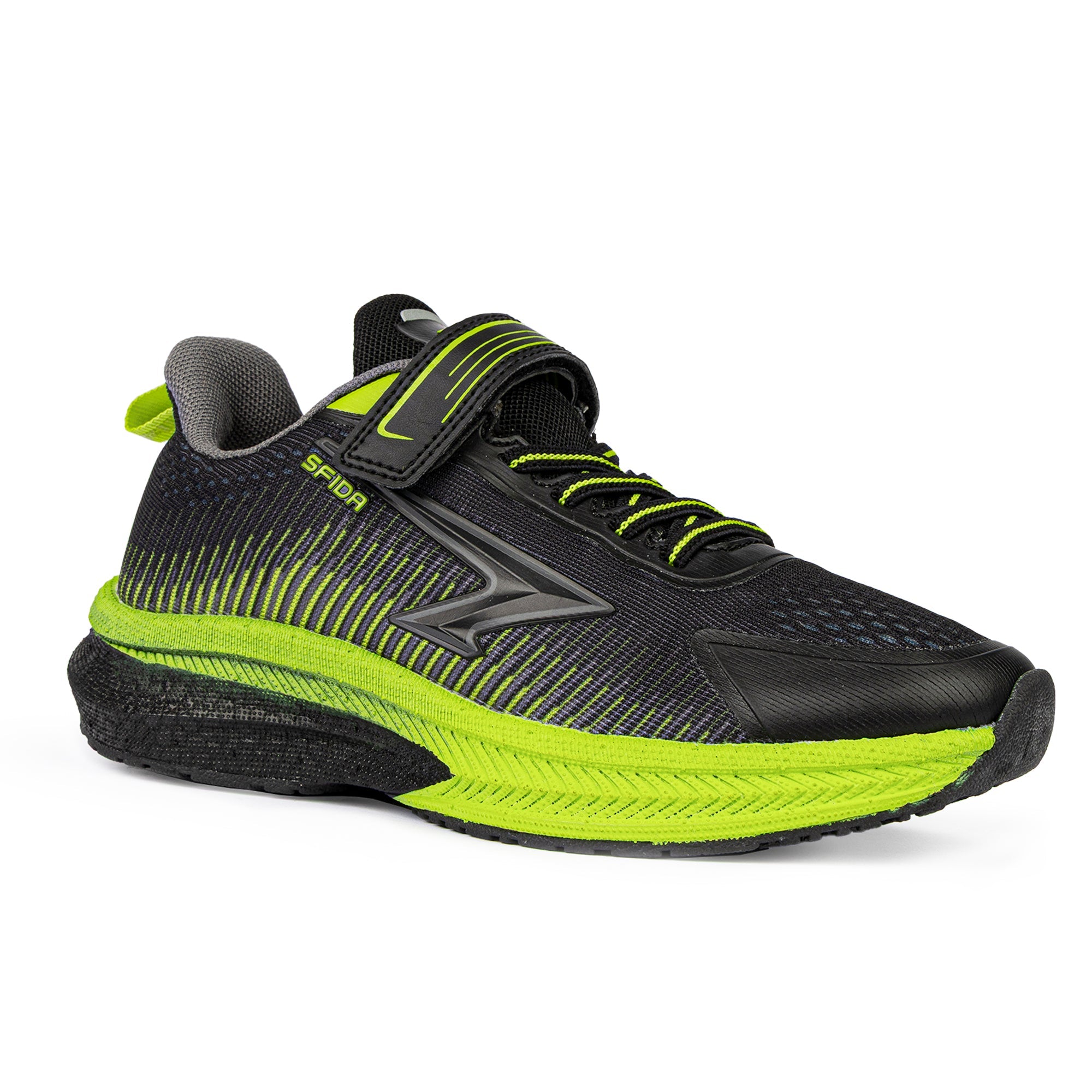 Zephyr 2.0 Boys - Black / Lime - Catani Clothing