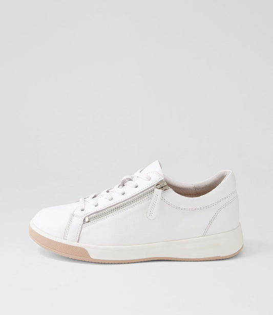 Aito XF Leather Sneaker - White