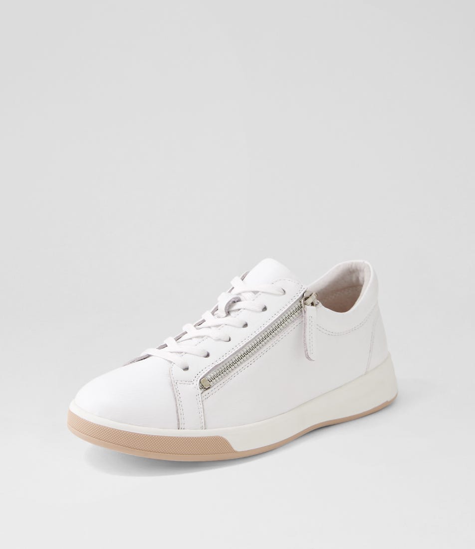 Aito XF Leather Sneaker - White