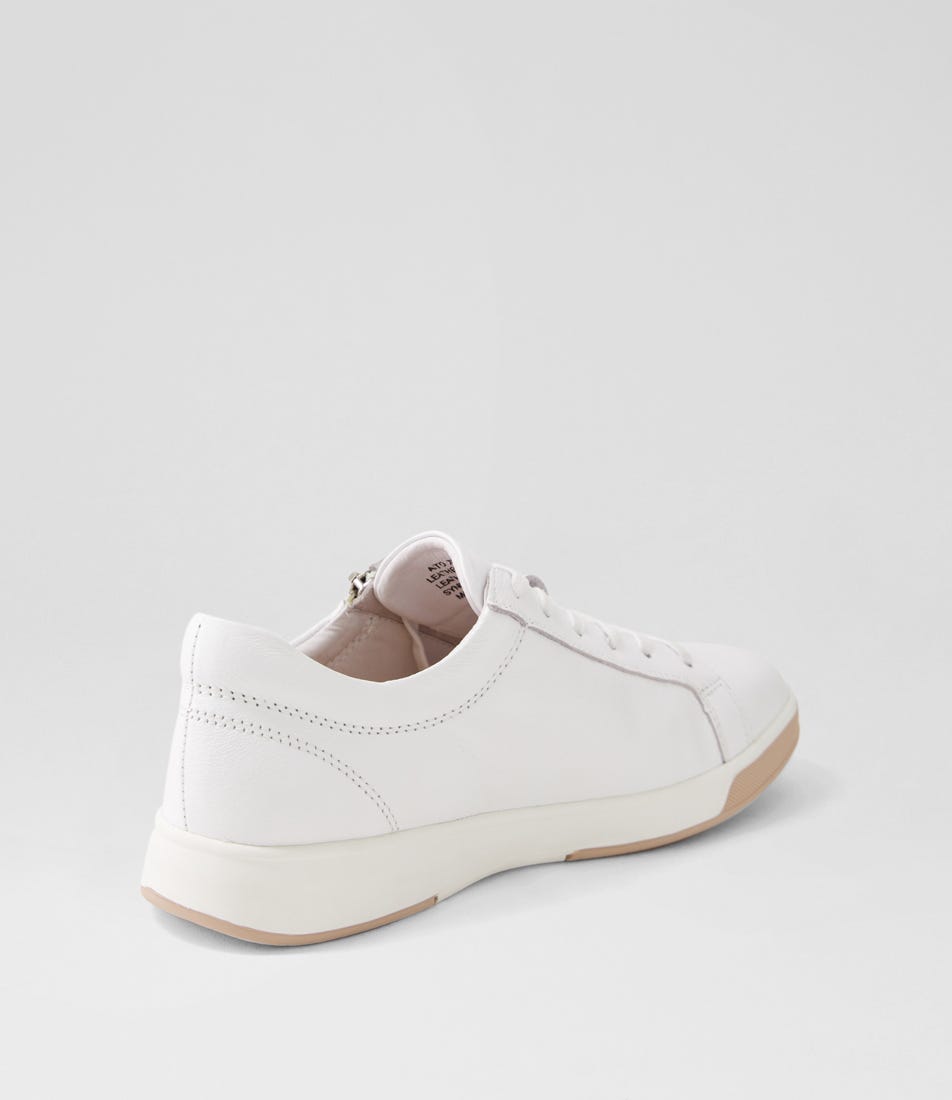 Aito XF Leather Sneaker - White