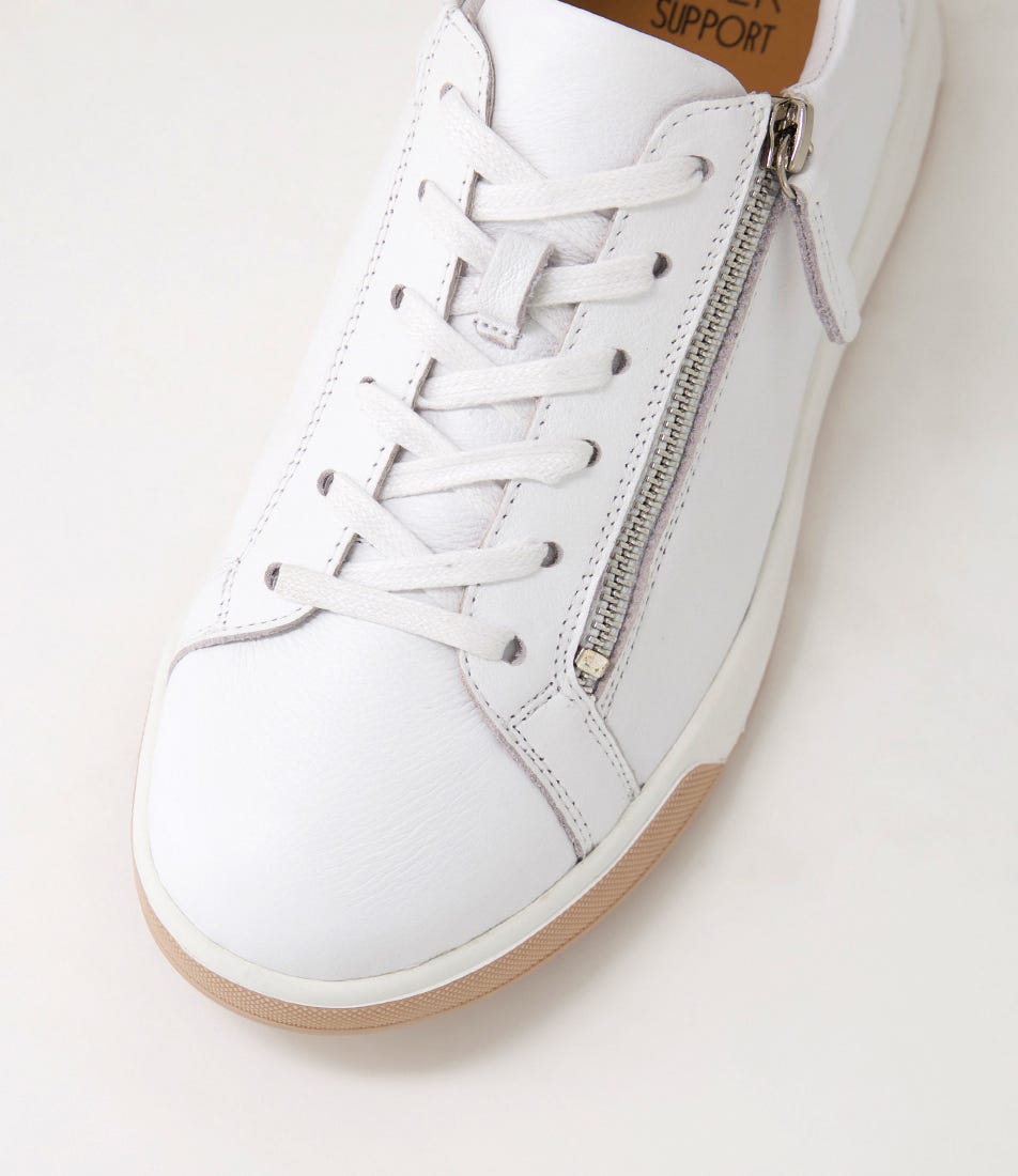 Aito XF Leather Sneaker - White