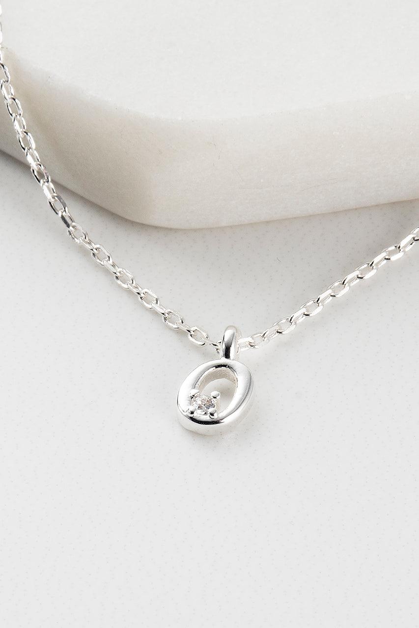 Zafino Initial Necklace - Silver (view 16)