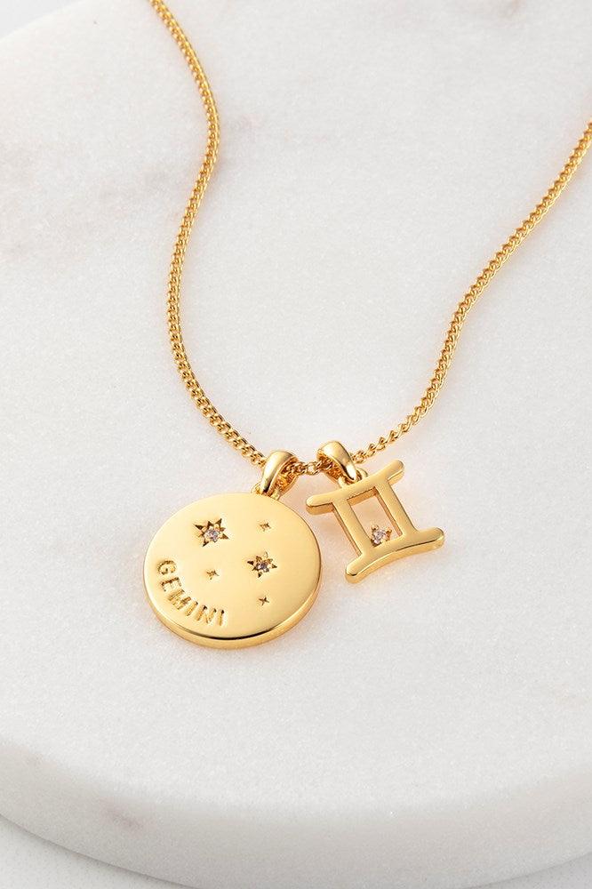 Zodiac Necklace - Gemini - Catani Clothing