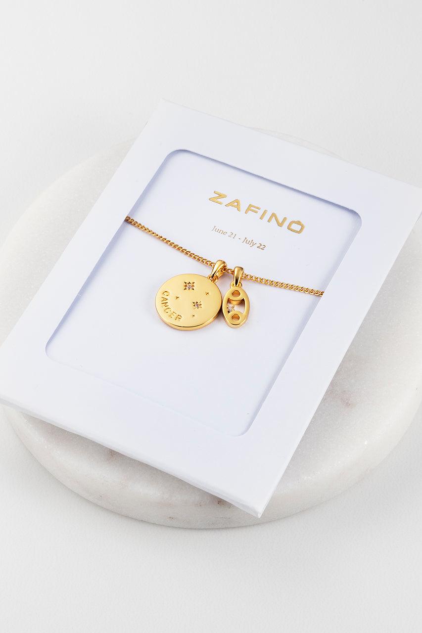 Zafino Zodiac Necklace - Virgo (view 4)