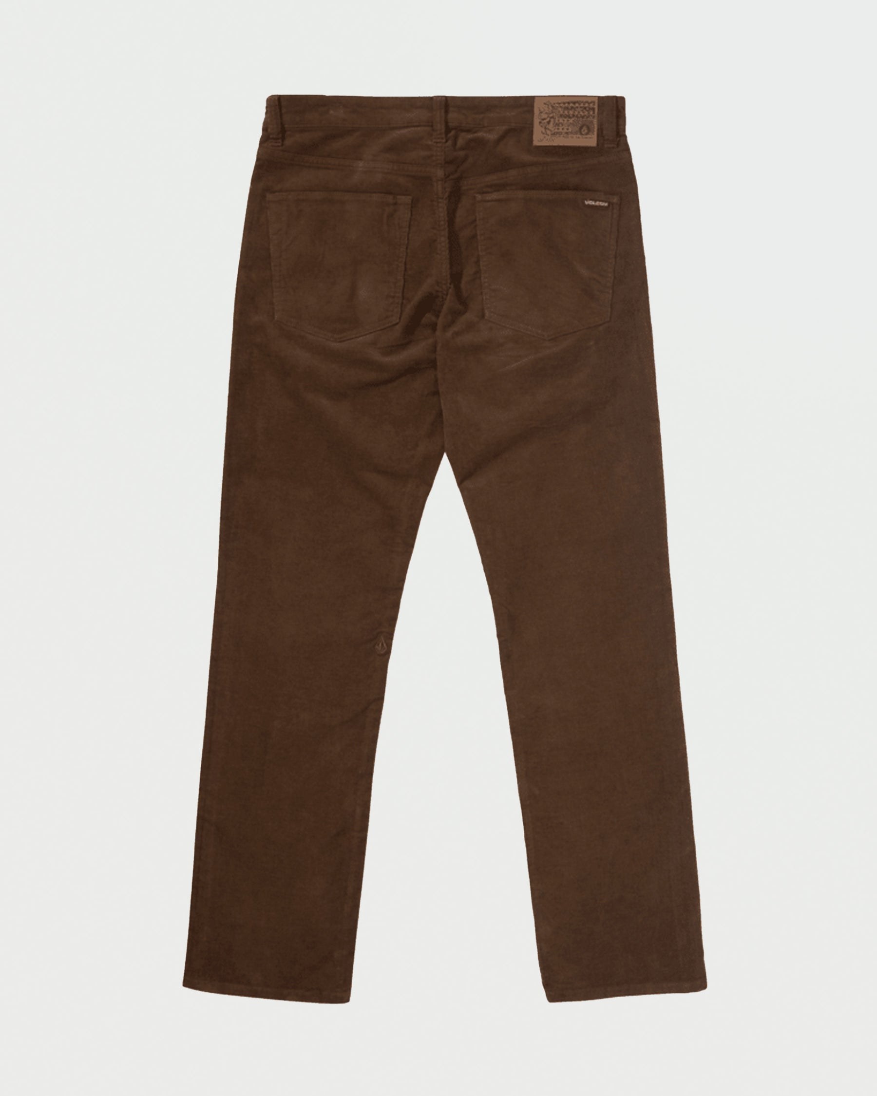 Volcom Solver 5 Pocket Cord Pants - Brown Stone (view 7)
