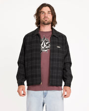 Volcom Avoider Jacket Black Grey