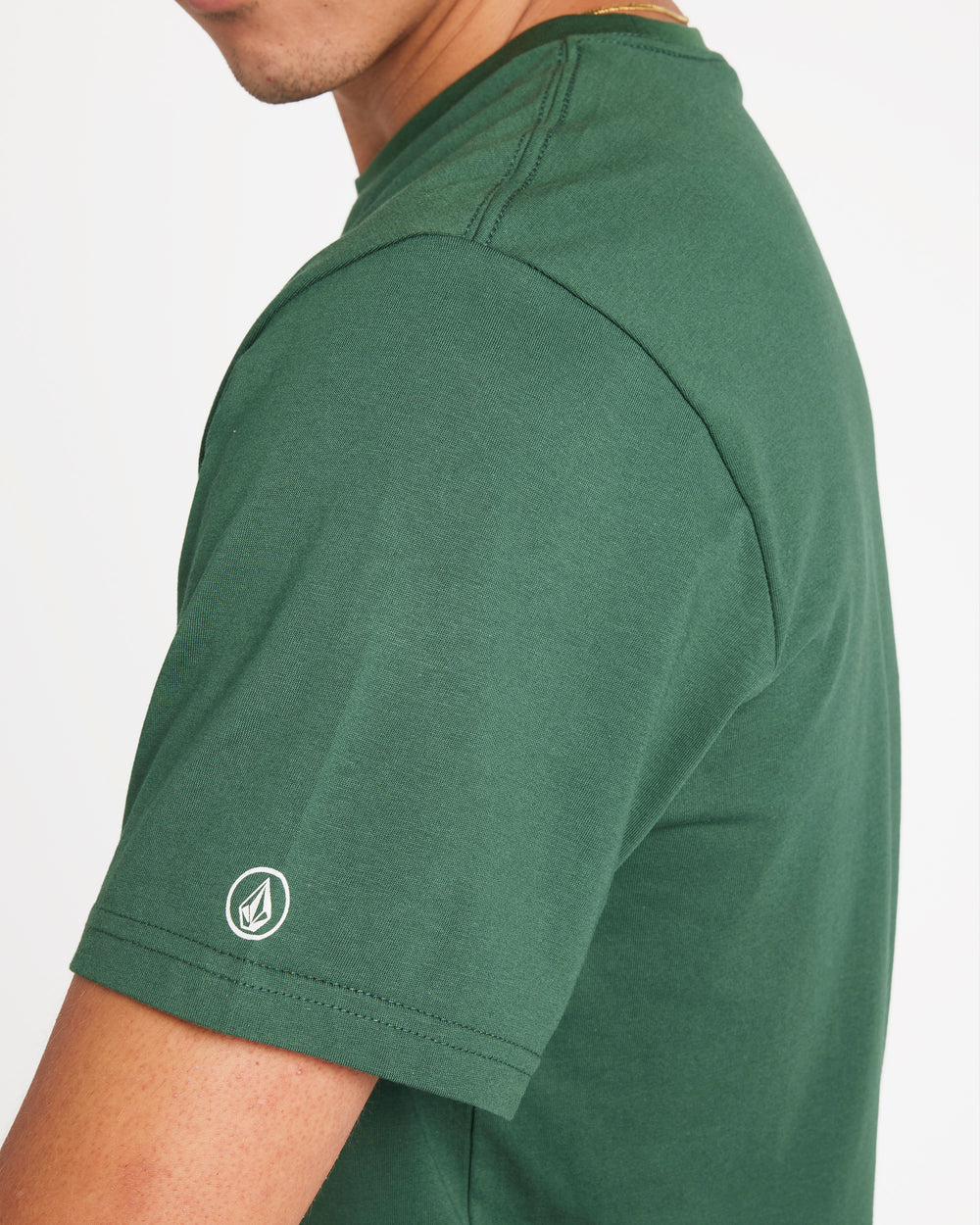Aus Solid Short Sleeve Tee - Billiard