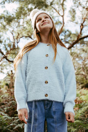 Alice Knit Cardi - Light Blue - Catani Clothing