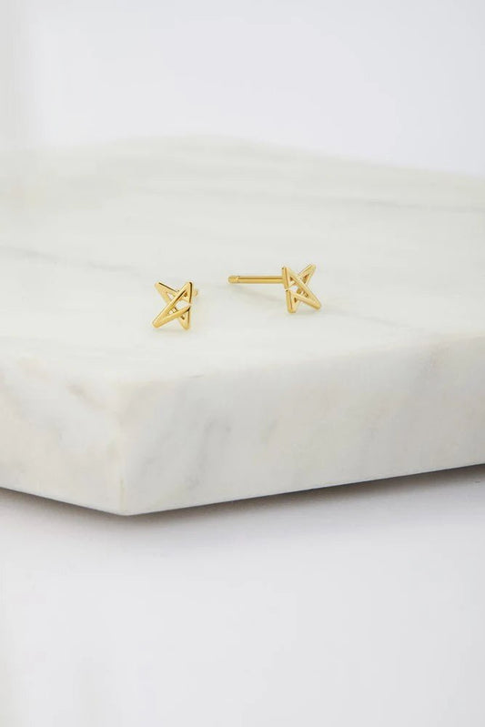 Amelia Stud Earring - Gold