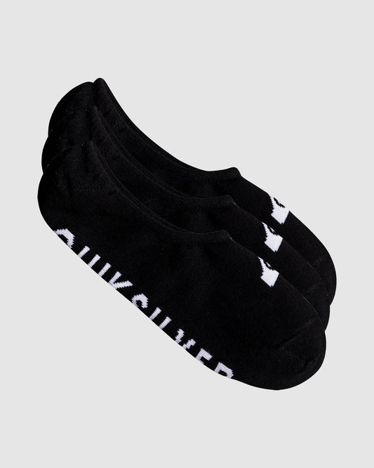 5 Liner No Show Sock - Black