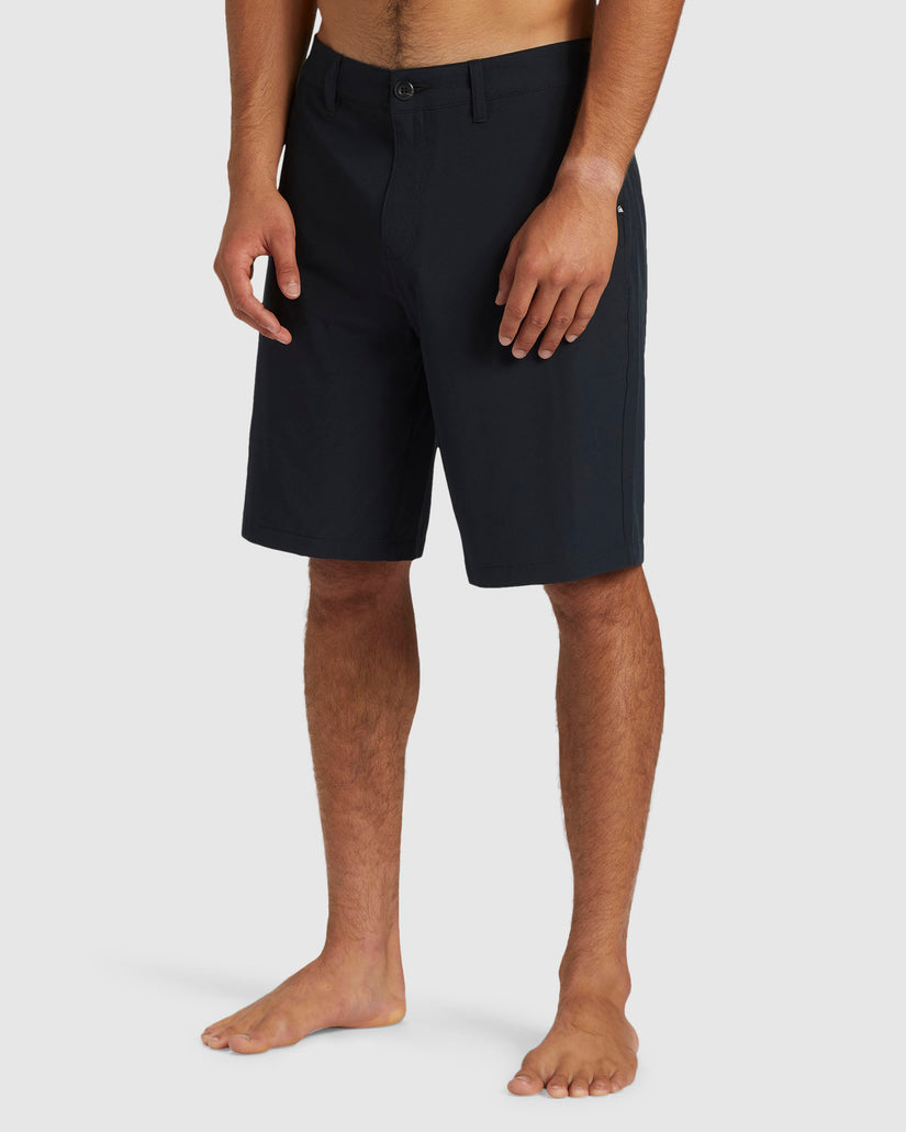 Union Heather 20" Amphibian Boardshorts - Black