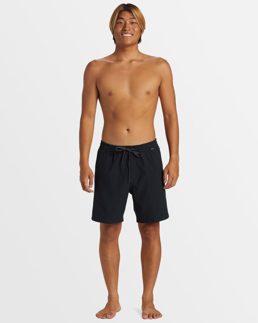 Taxer Amphibian 18" Boardshort - Black