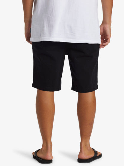 Everyday Union Light Corduroy Walk Shorts - Black