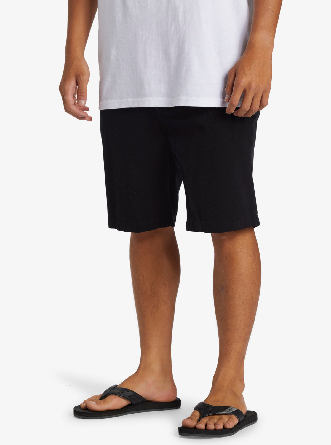Everyday Union Light Corduroy Walk Shorts - Black