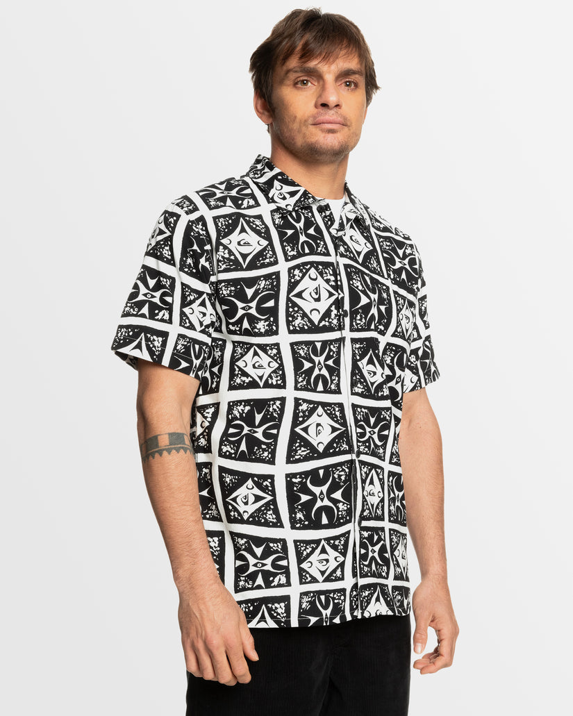 Beach Club Casual SS Shirt - Black Beach Club