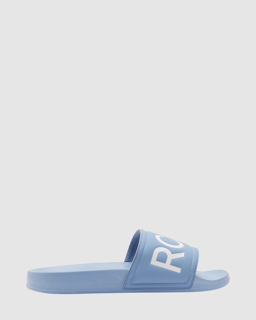 Roxy Slippy II Sandals - Baha Blue (view 3)