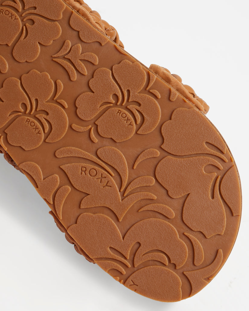 Slippy Braided Slide - Tan