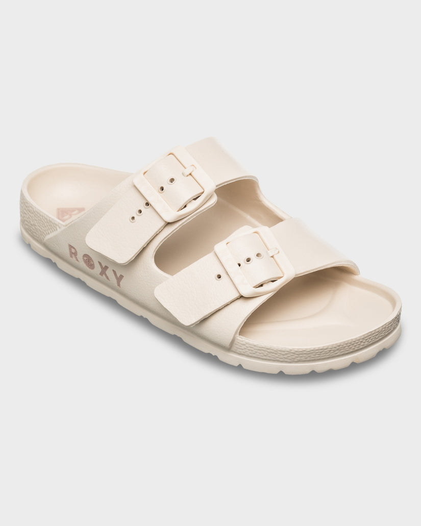 Kattie Slide - Taupe - Catani Clothing