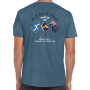 Aussie BBQ Tee - Heather Indigo - Catani Clothing