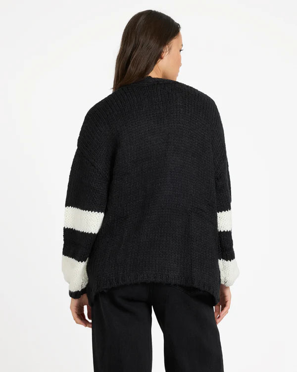 Polar Gypsy Cardigan - Black - Catani Clothing