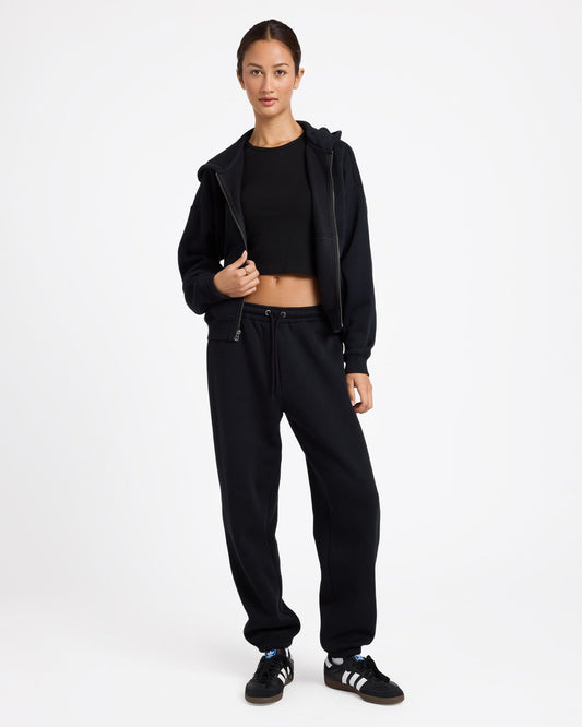Get More Trackpants - Black