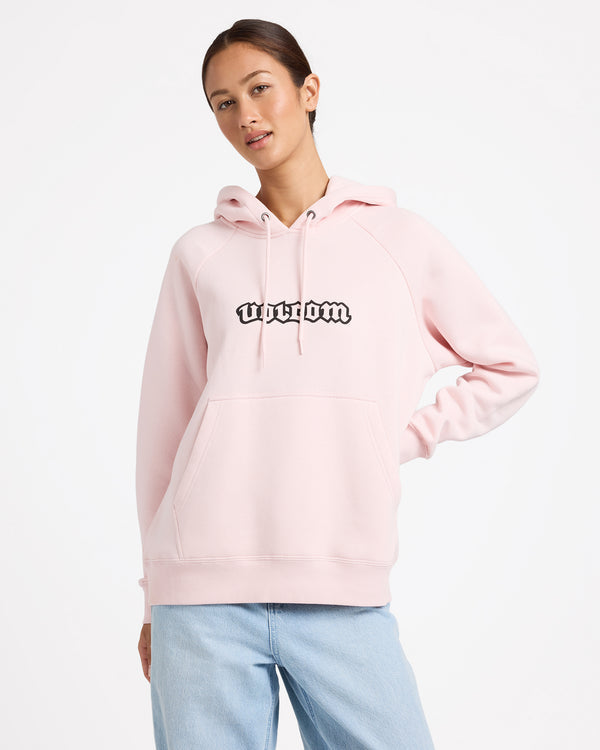 Volcom Get More Hoodie - Blush Pink