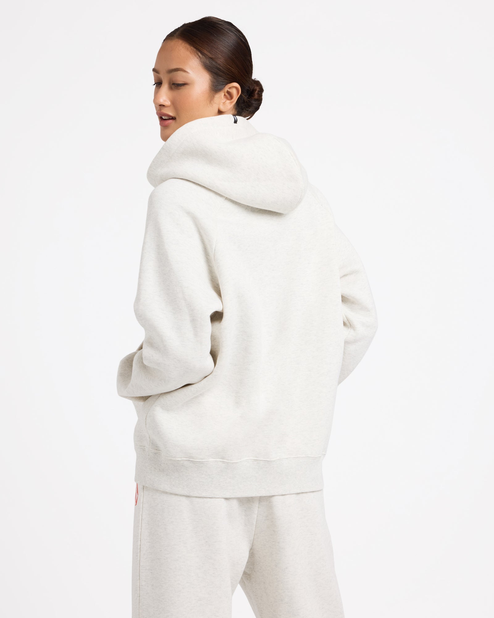 Volcom Get More Pullover Hoodie - Light Heather Grey (view 4)