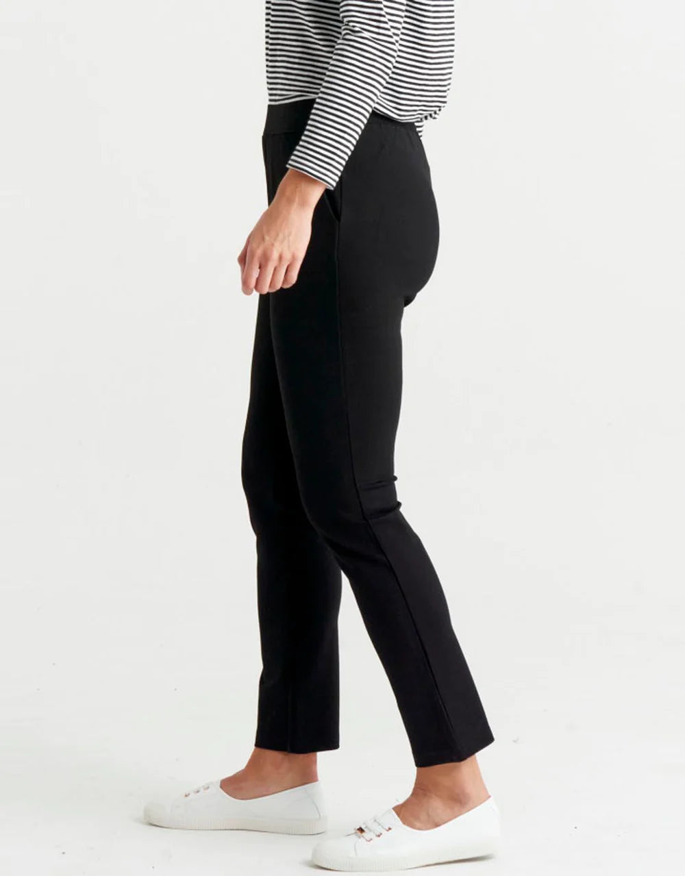 Au Revoir Ponte Pant - Black