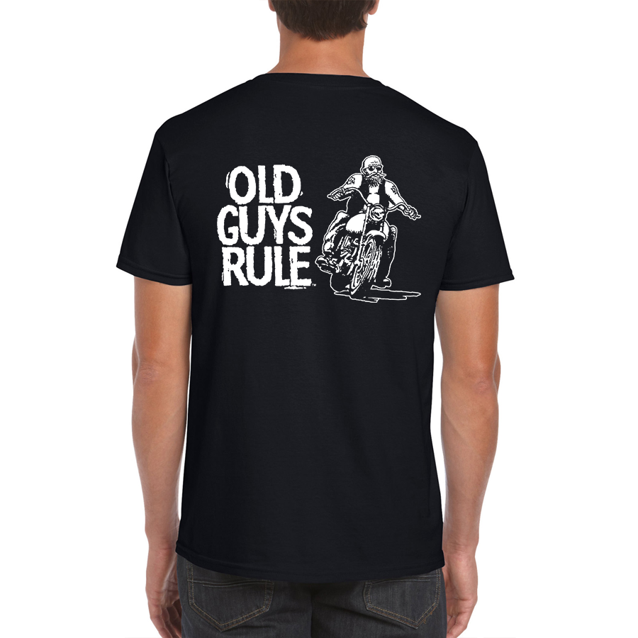 Biker Guy Tee - Black