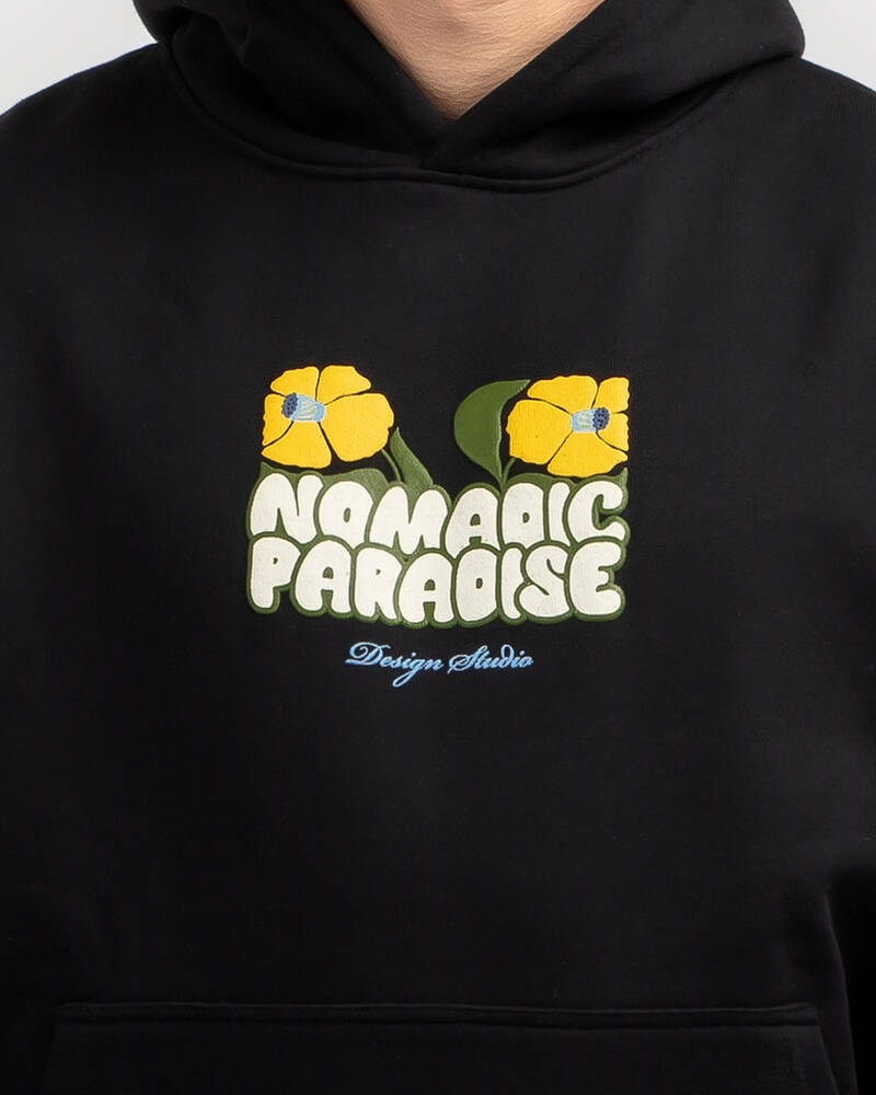 Nomadic Bluebell Oversized Hood - Anthracite Black (view 4)
