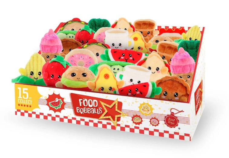 Food Bobballs 8cm plush - assortment