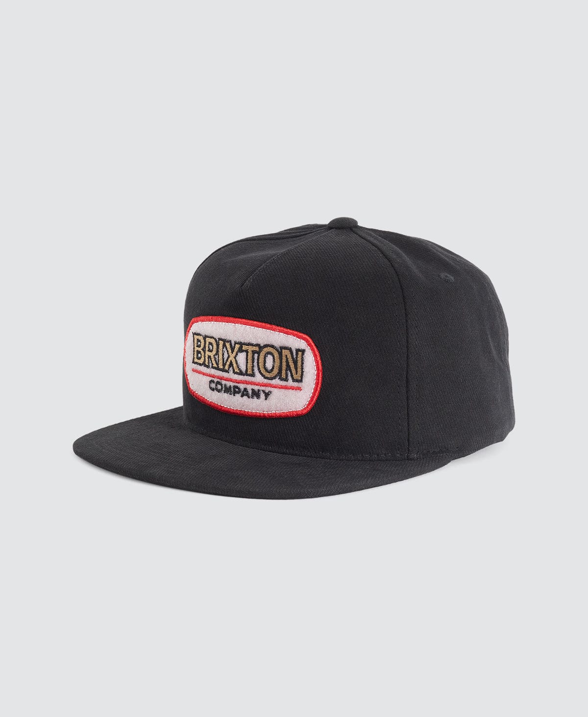 Brixton Canyon MP Snapback in Black - side