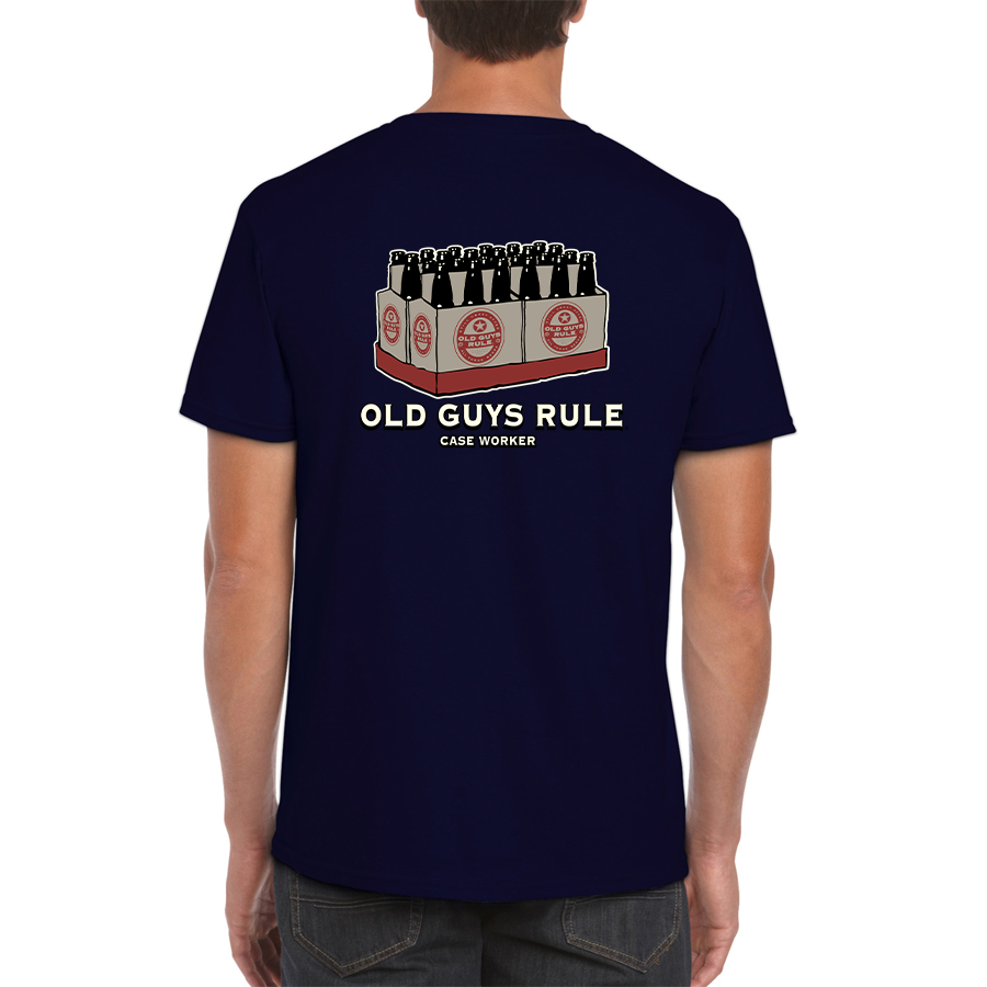 Case Worker Tee - Navy